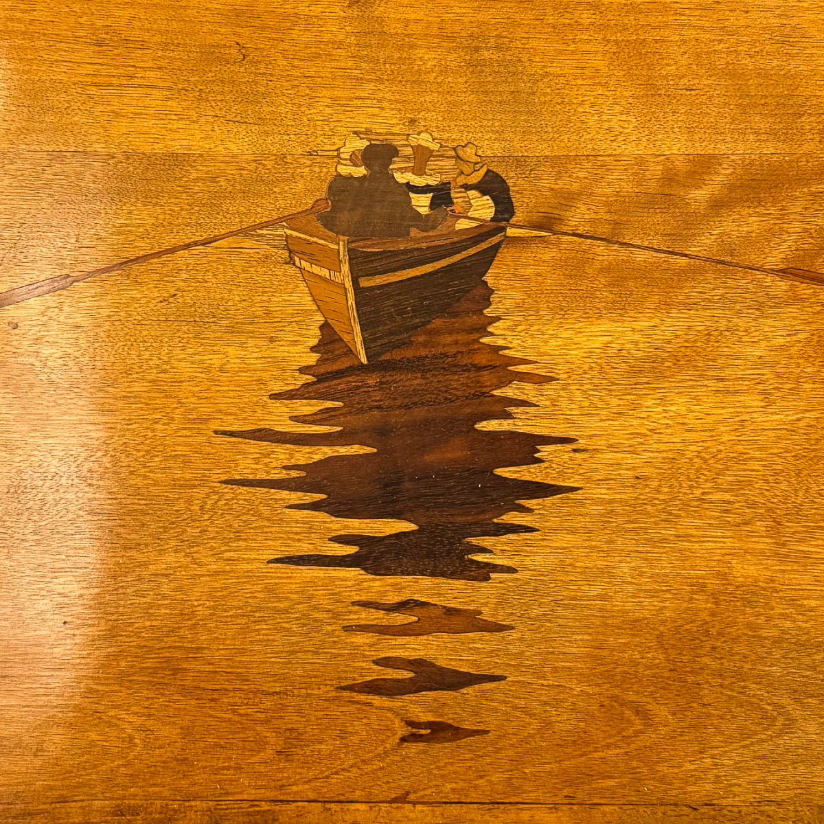 Émile Gallé, set di quattro tavolini a incastro Art Nouveau, Primi '900-photo-8