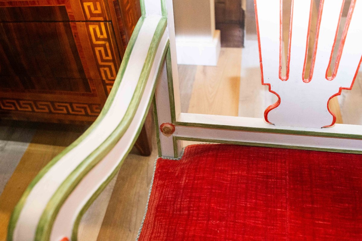 Divano Luigi XVI Originale Epoca '700-photo-3