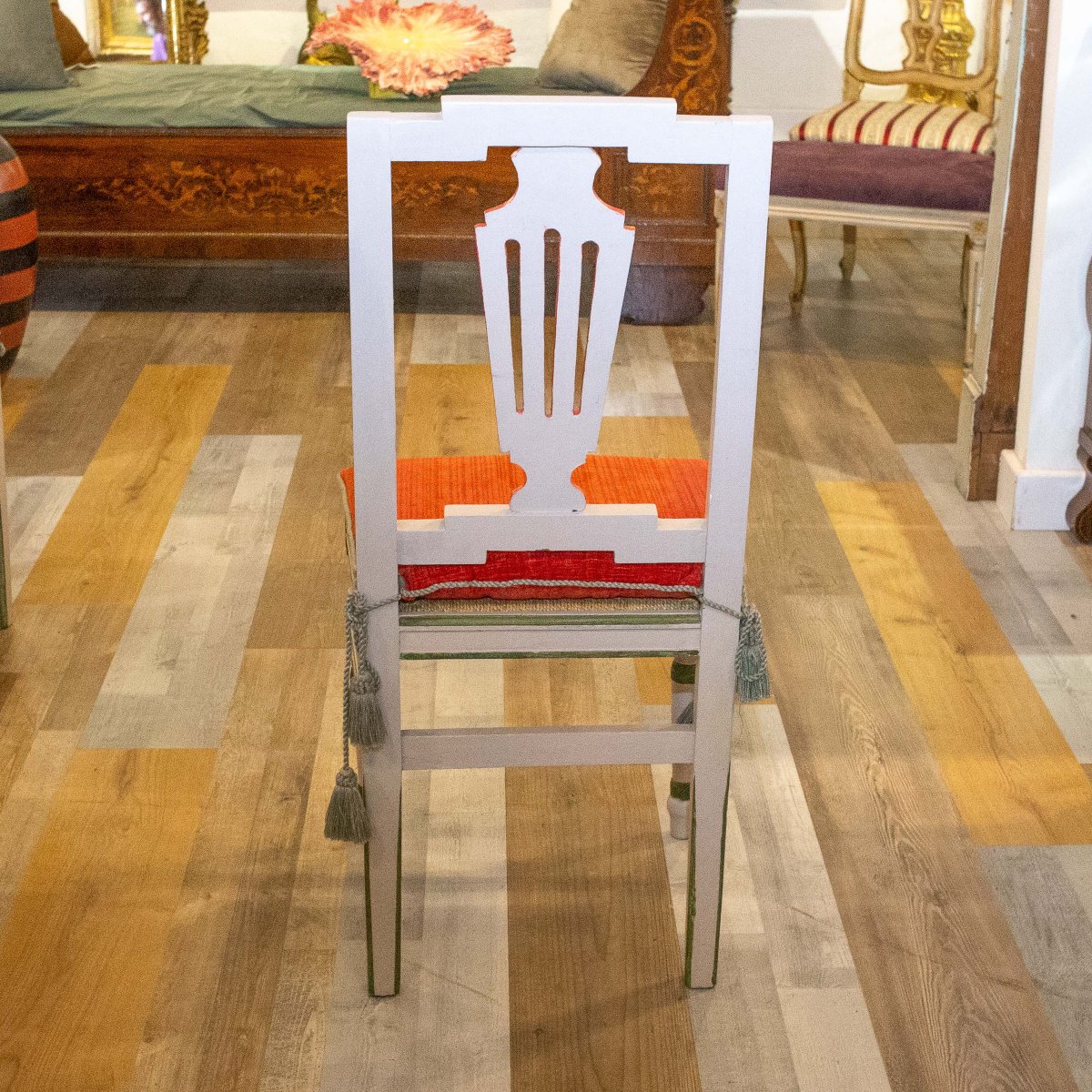 Set di sei sedie Luigi XVI Originale Epoca '700-photo-4