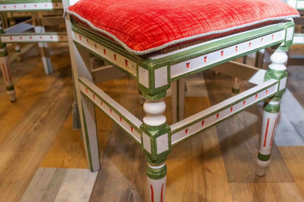 Set di sei sedie Luigi XVI Originale Epoca '700-photo-2