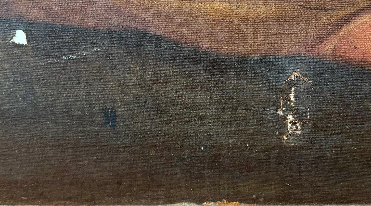 Scena Biblica, olio su tela, Epoca tra '600 e '700-photo-7