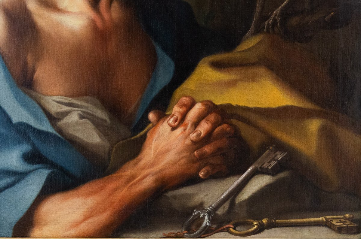 Ignazio Stern, “Il pentimento di Pietro”, olio su tela, 1721-1722-photo-4