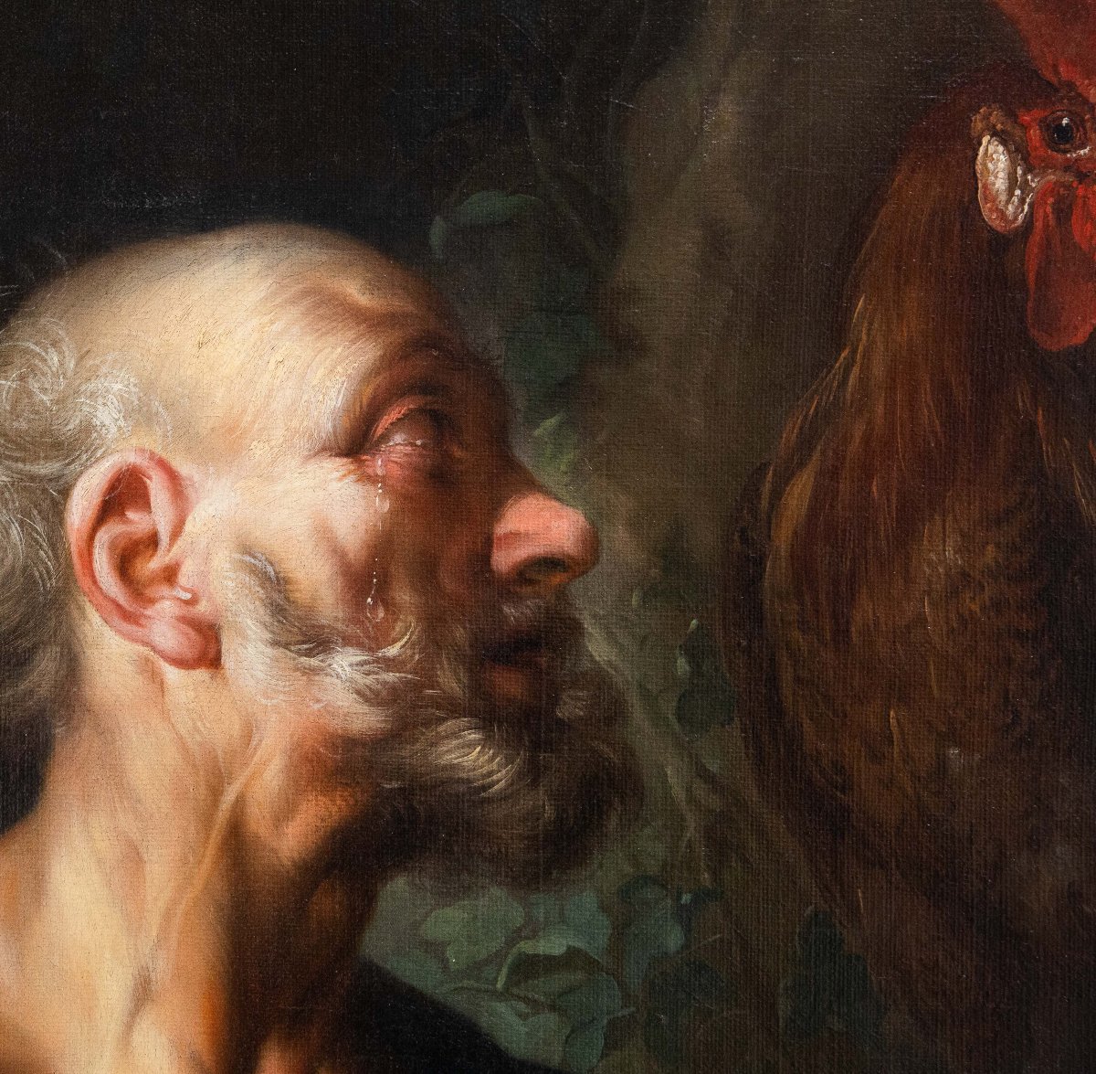 Ignazio Stern, “Il pentimento di Pietro”, olio su tela, 1721-1722-photo-7