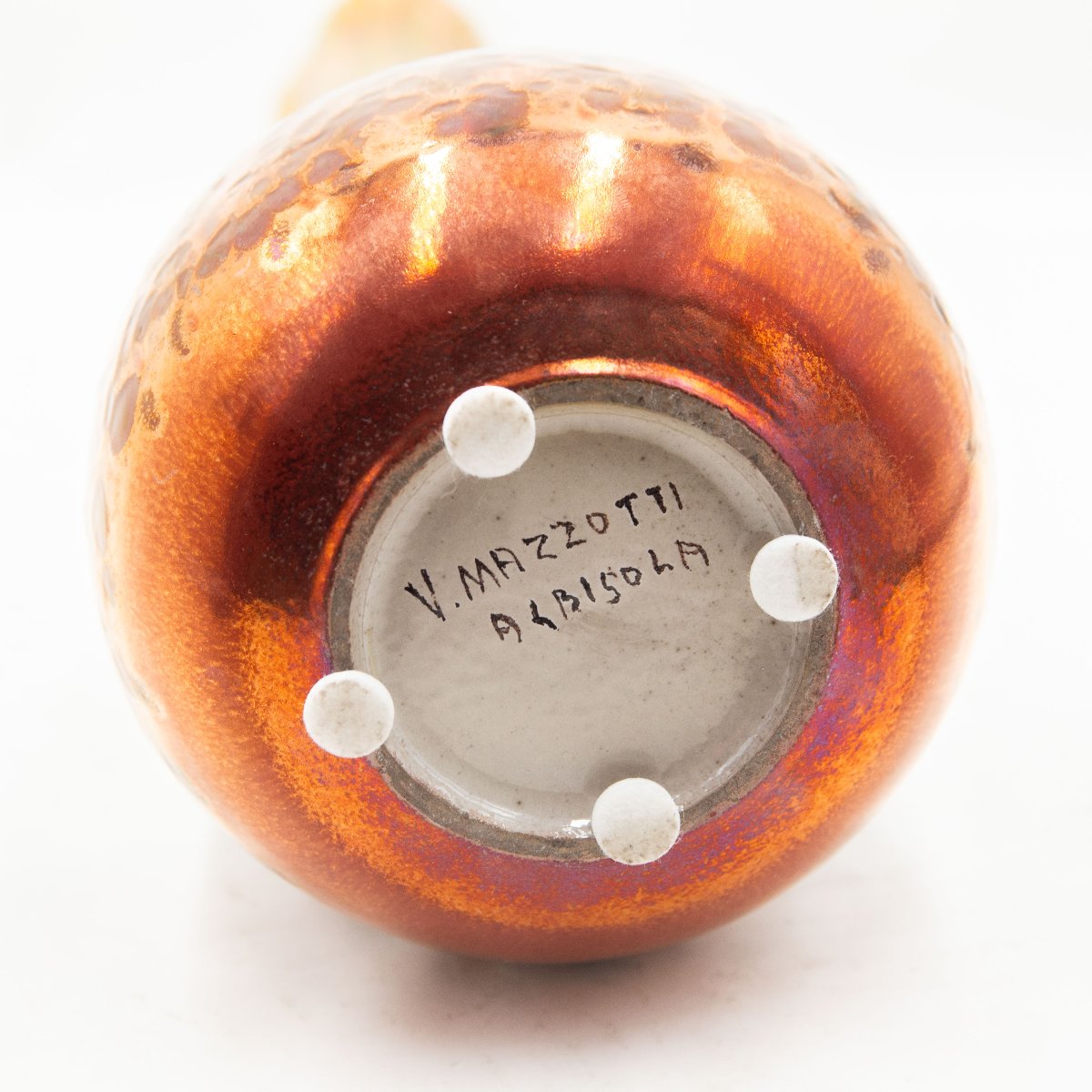 Vittoria Mazzotti – Vaso a lustro, Albisola, ca. anni 1940–1950-photo-4