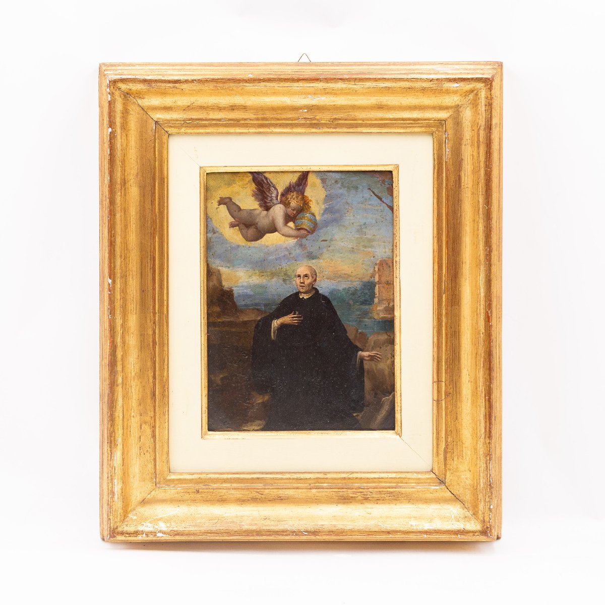 "Estasi del Santo", Olio su rame (ramino), XVII secolo-photo-2