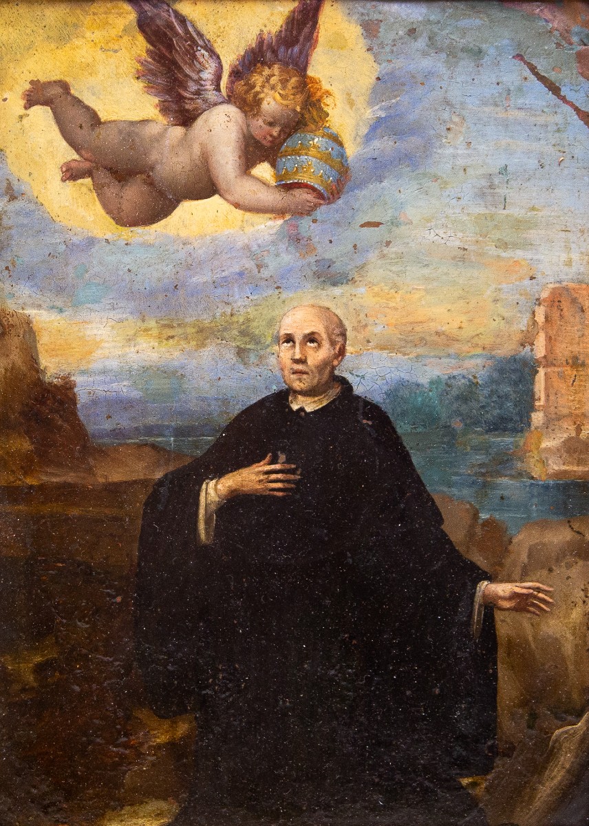 "Estasi del Santo", Olio su rame (ramino), XVII secolo