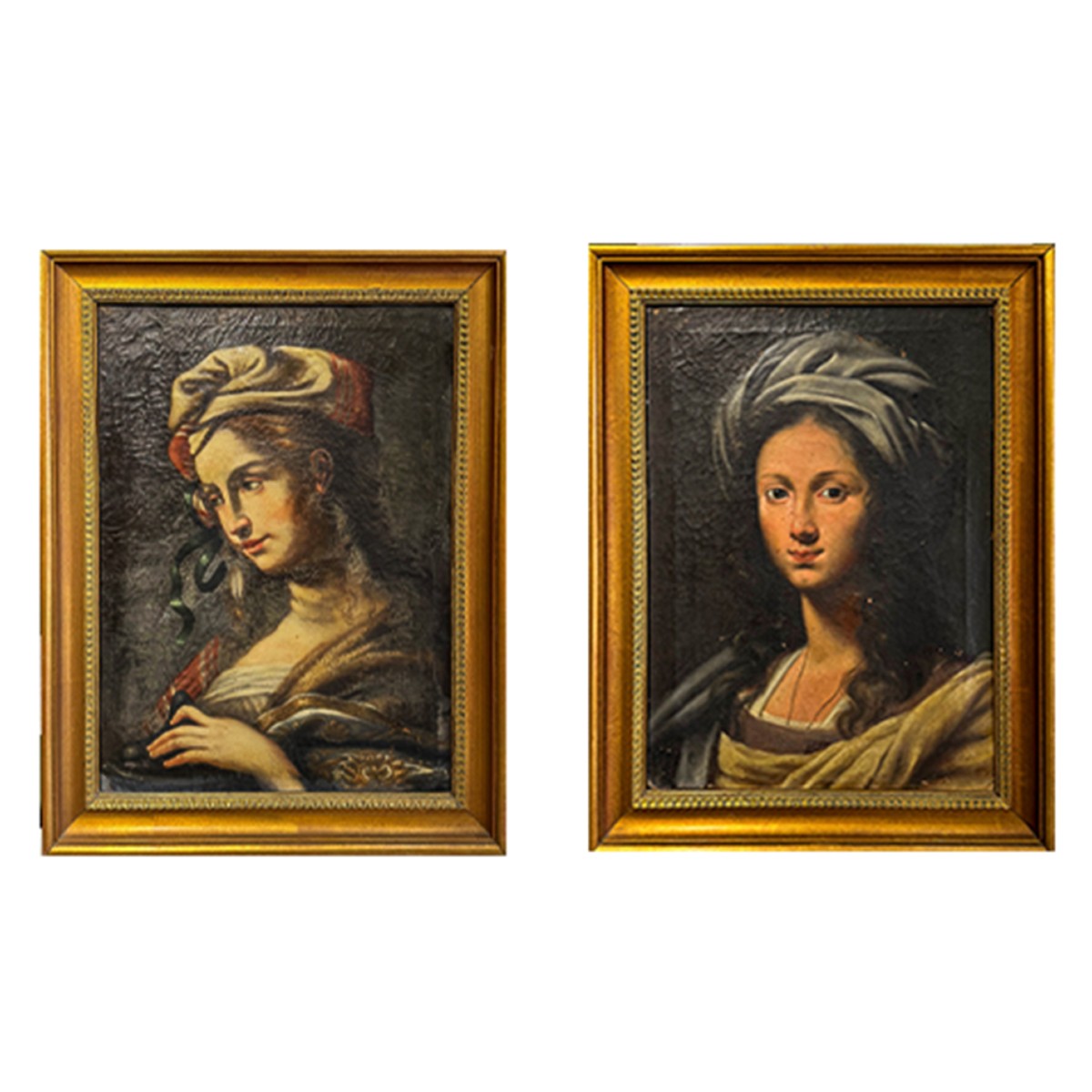 "Le Sibille", olio su tela, Epoca '600