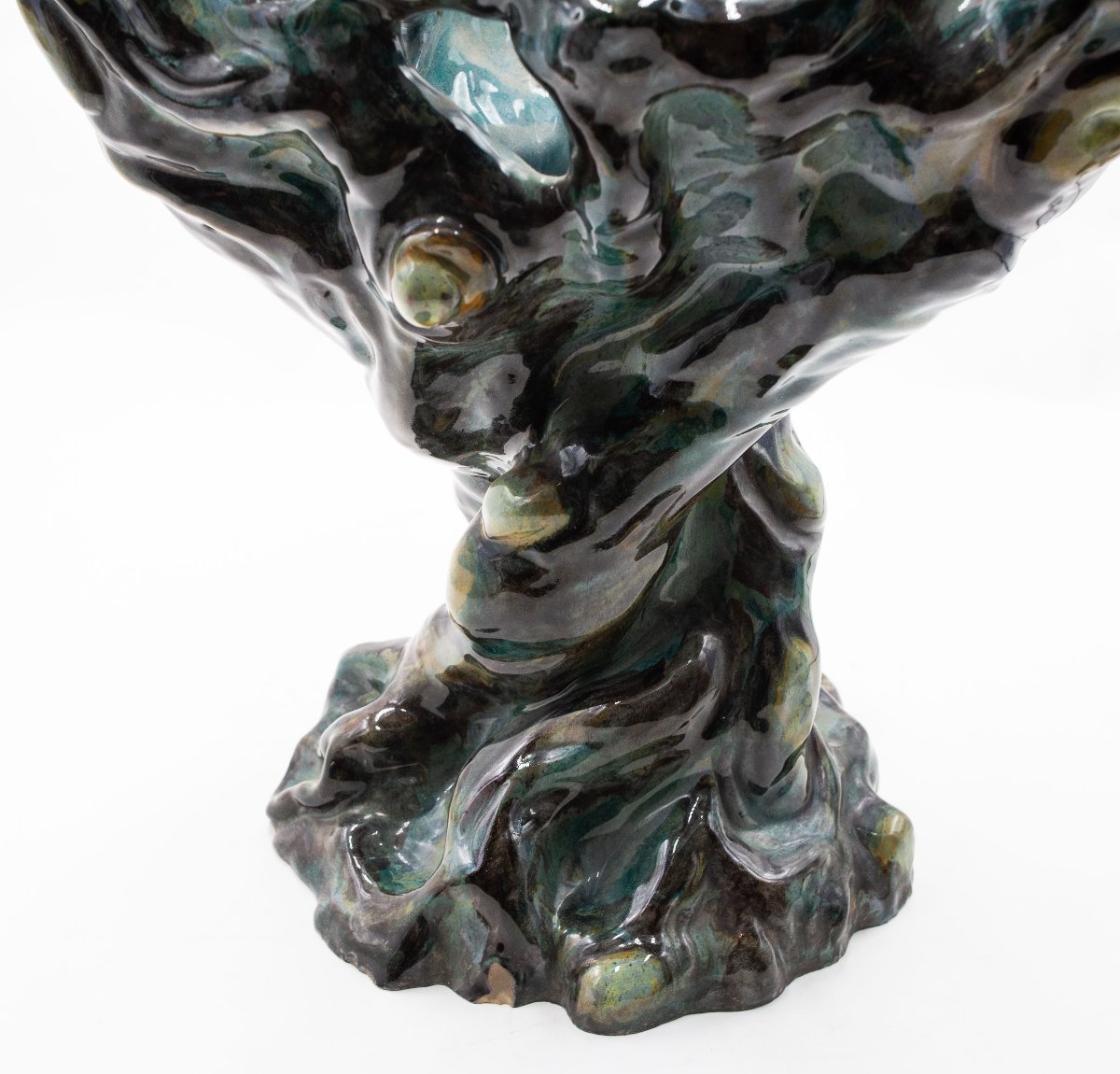 Tavolino in ceramica, Italia, anni '50-photo-2