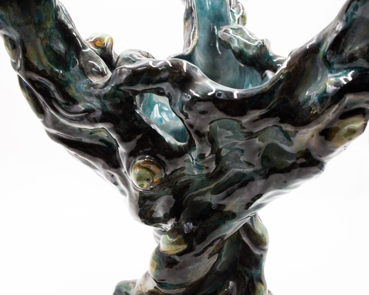 Tavolino in ceramica, Italia, anni '50-photo-2