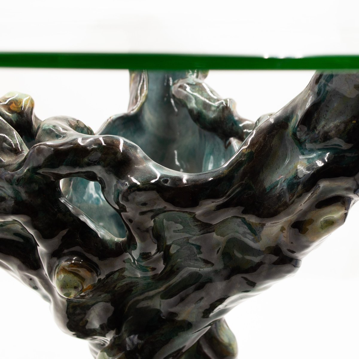 Tavolino in ceramica, Italia, anni '50-photo-3