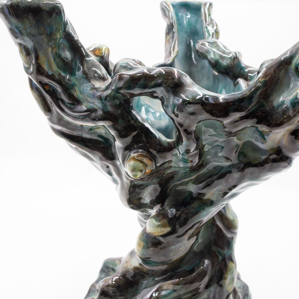 Tavolino in ceramica, Italia, anni '50-photo-4