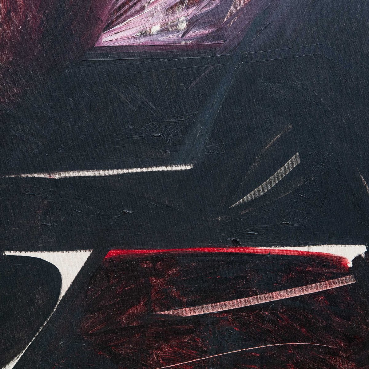 Piero Ruggeri, "Figura", olio su tela, firmato, Epoca '900-photo-2