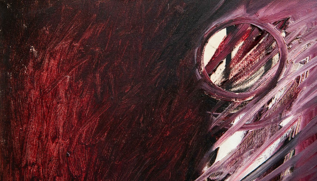 Piero Ruggeri, "Figura", olio su tela, firmato, Epoca '900-photo-6