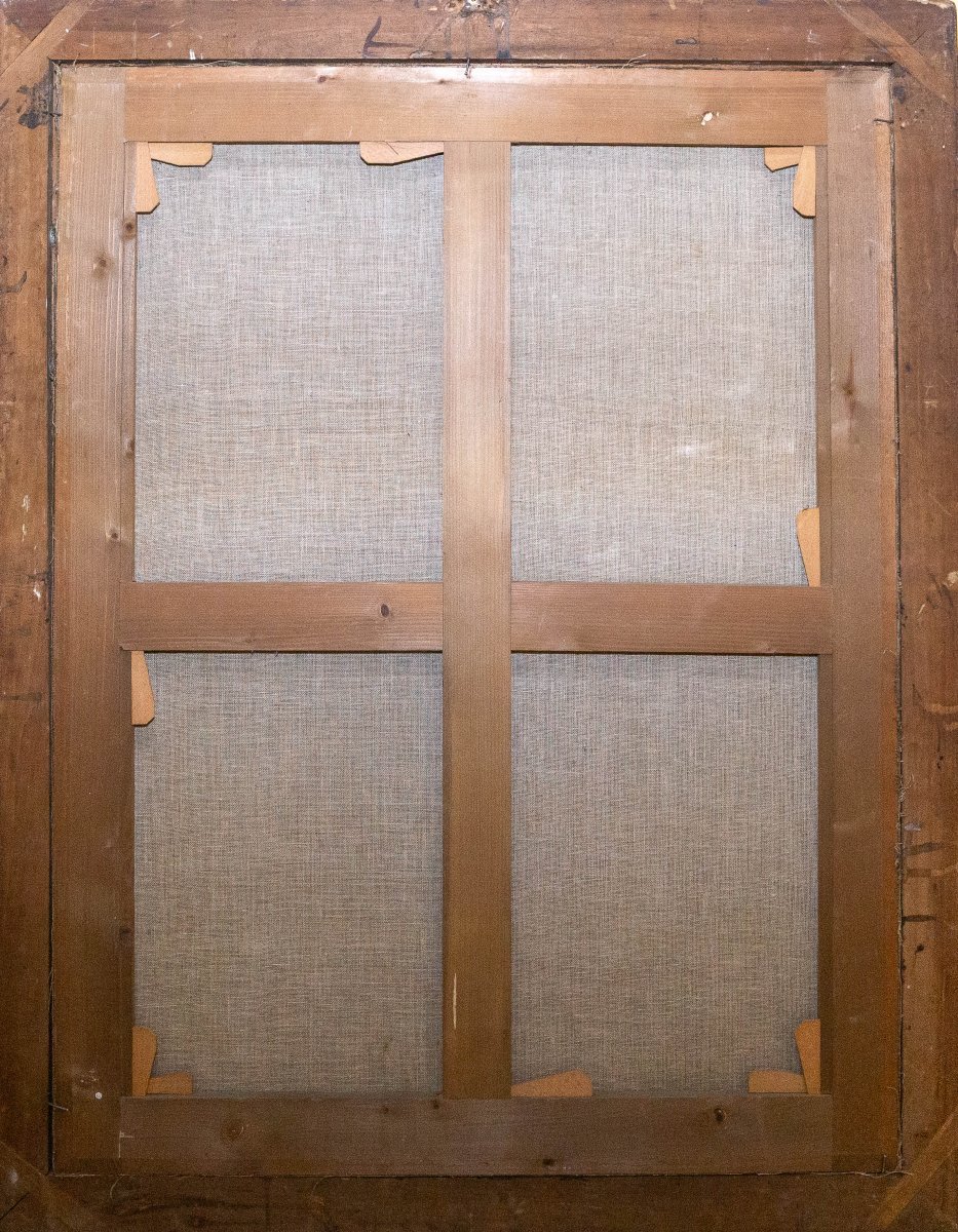 Ritratto di Nobildonna Piemontese, olio su tela, Epoca '700-photo-4