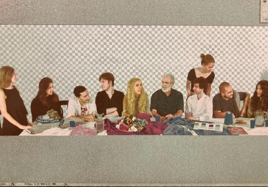 Michelangelo PISTOLETTO - "Prima scena", 2009 - Serigrafia su lastra d'acciaio, Ed. 300-photo-1