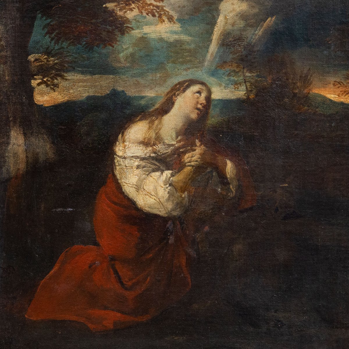 Santa Maria Maddalena, Olio su tela, XVIII secolo-photo-1