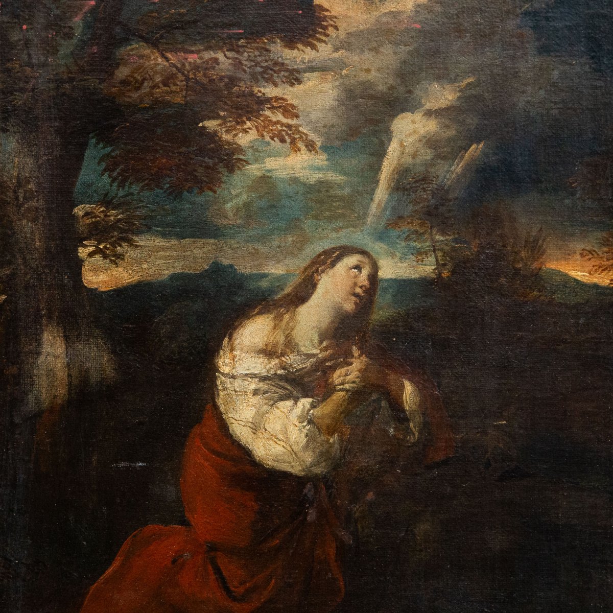 Santa Maria Maddalena, Olio su tela, XVIII secolo-photo-2