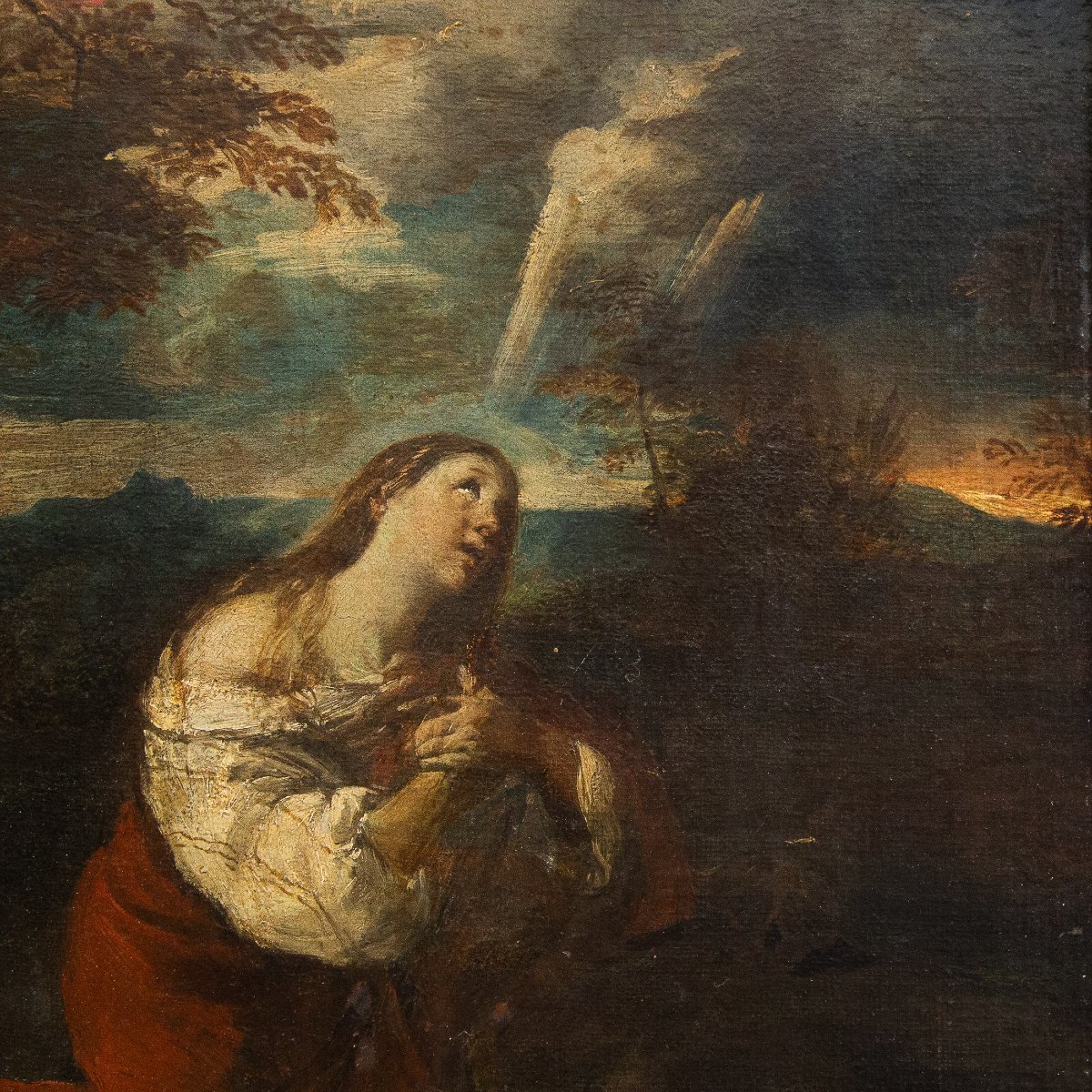 Santa Maria Maddalena, Olio su tela, XVIII secolo-photo-5