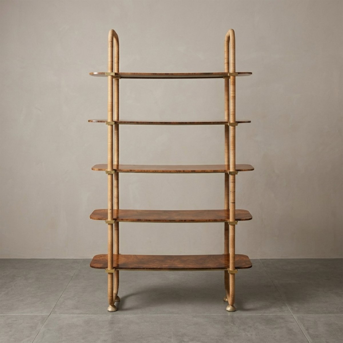 Libreria Étagère di Design – Italia, anni ’70-photo-3