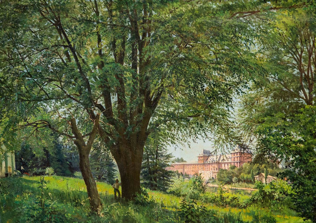 Veduta del Castello del Valentino dal Parco, Torino-photo-1