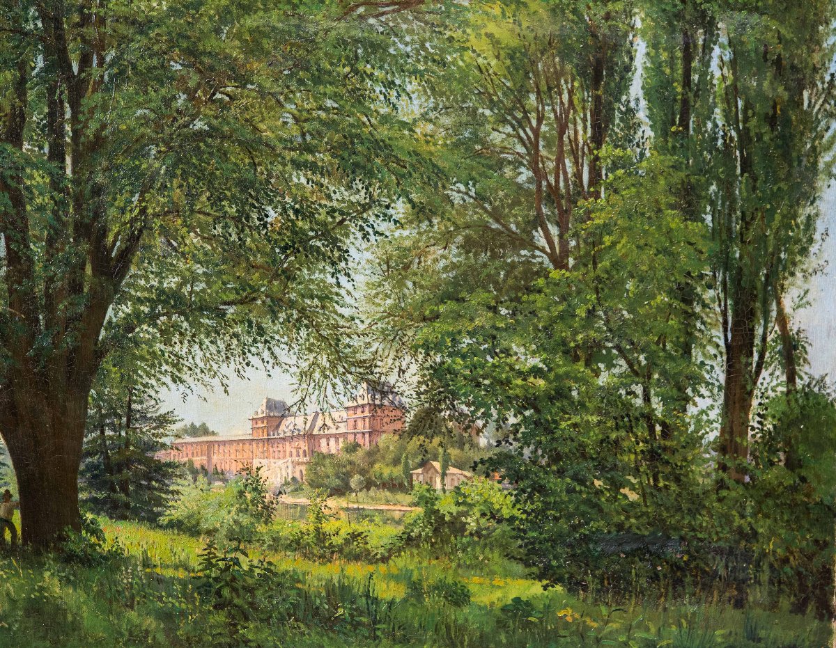 Veduta del Castello del Valentino dal Parco, Torino-photo-3