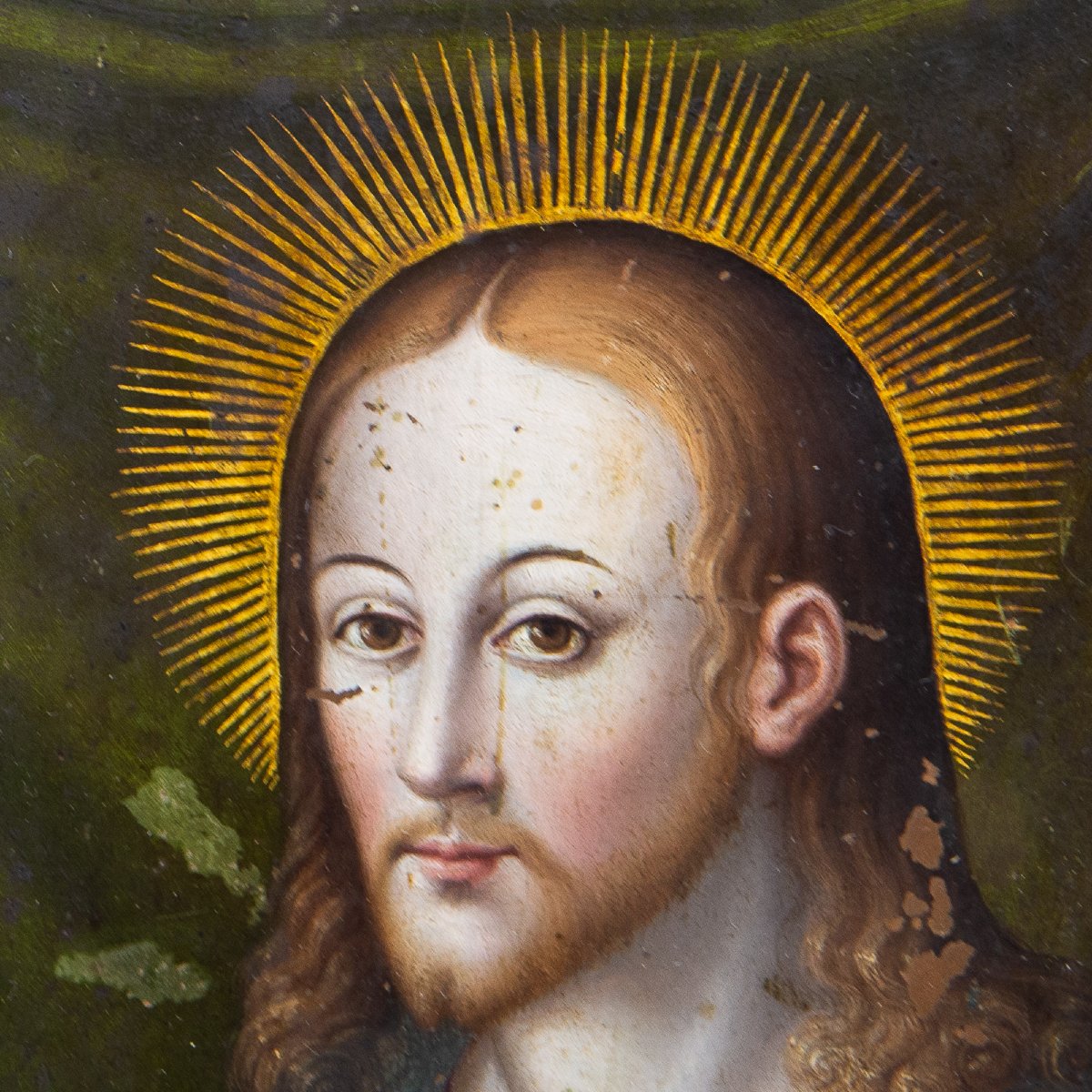 Cristo "Salvator Mundi" ramino tra il '700 e l'800-photo-3