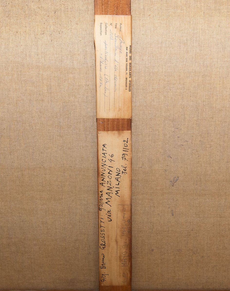 Mayo, Silence Magique, olio su tela, firmato, 1970-photo-8