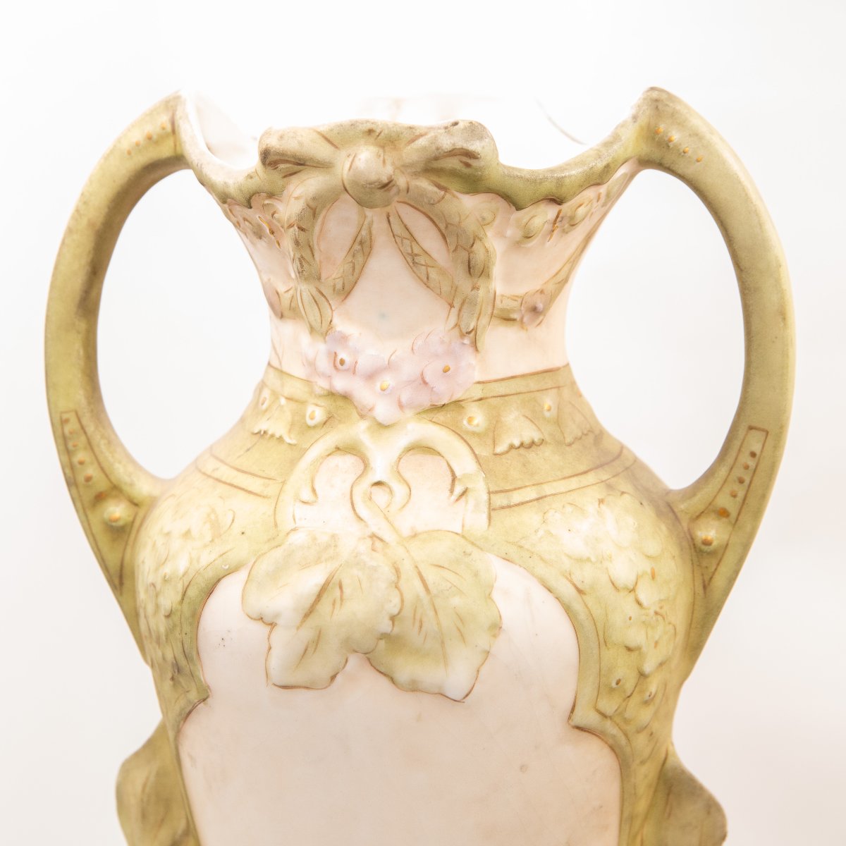 Coppia di Vasi Figurati in Stile Art Nouveau, 1890 – 1910 circa-photo-6