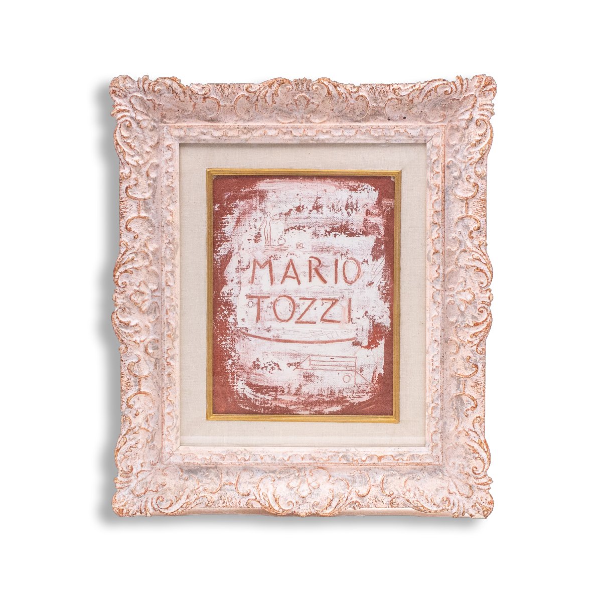 Mario Tozzi, "La Firma", olio su tela, Epoca '900-photo-2