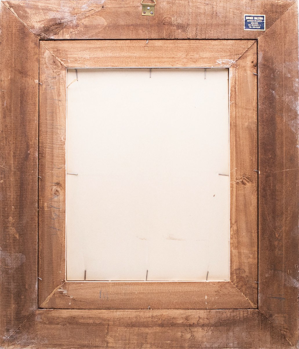 Mario Tozzi, "La Firma", olio su tela, Epoca '900-photo-4