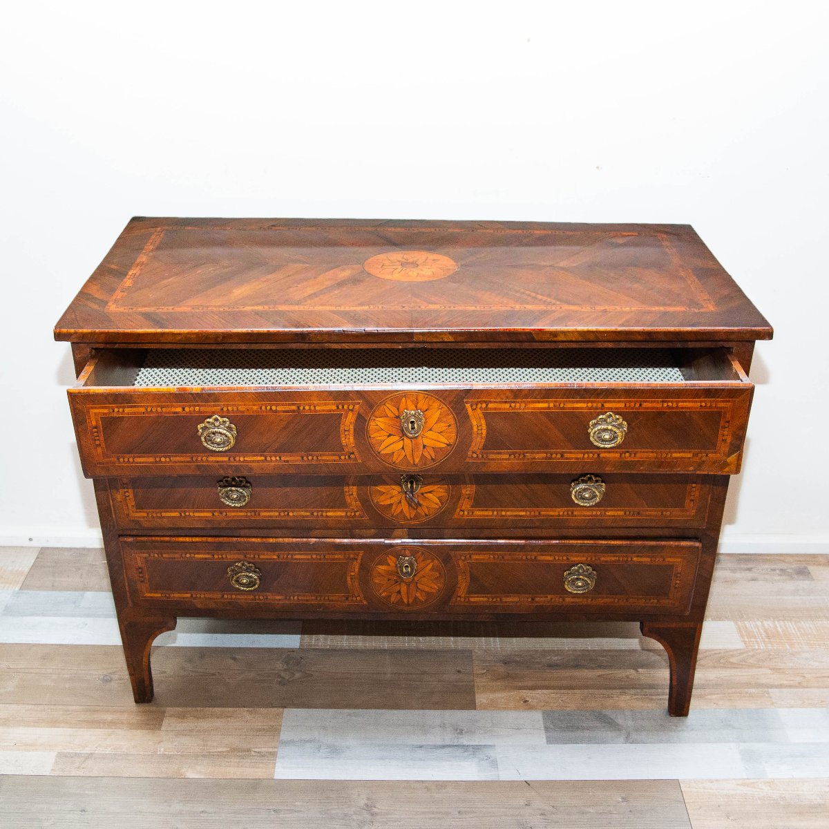 Cassettone piemontese Epoca XVIII secolo – Stile Luigi XVI-photo-2