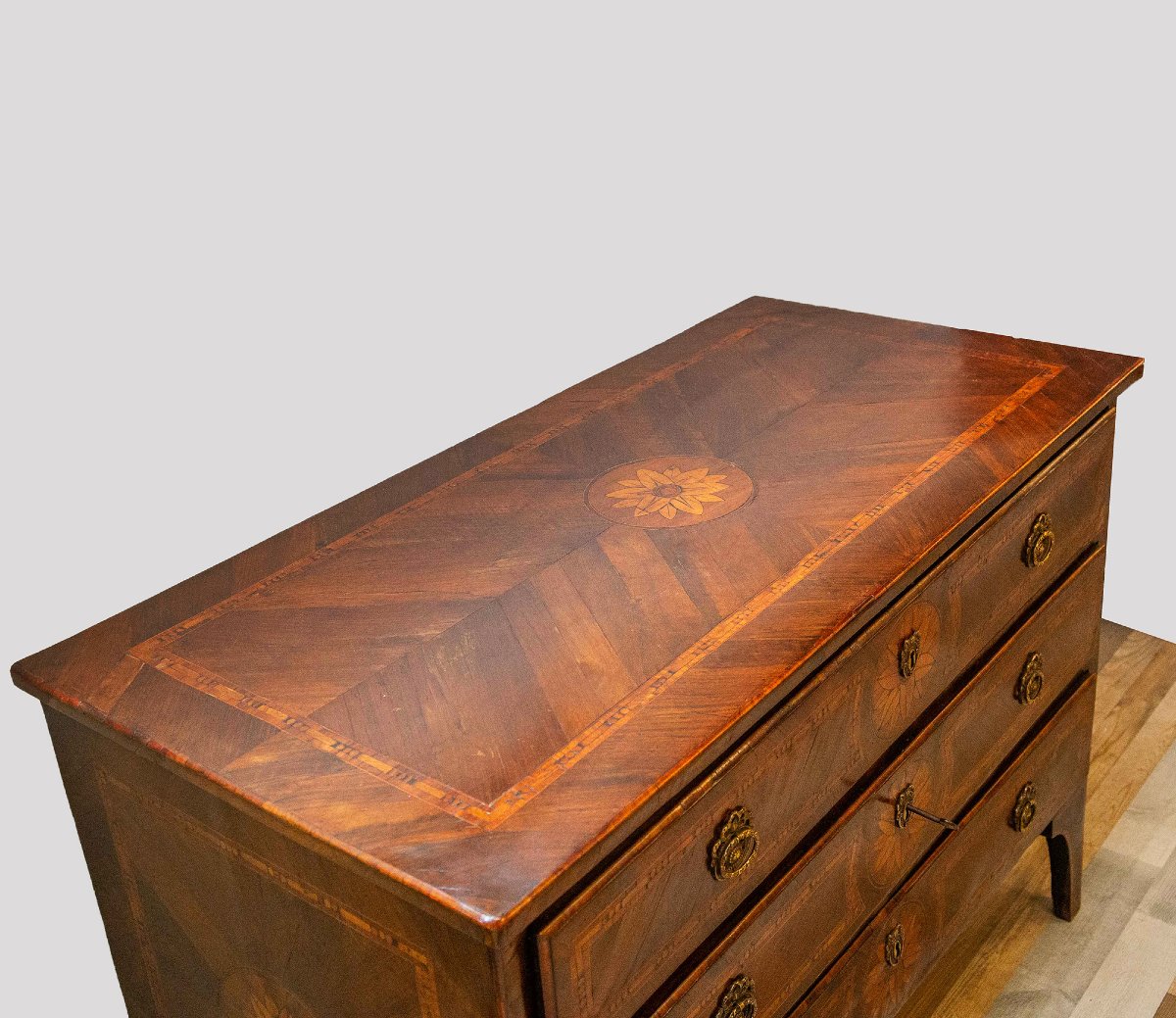 Cassettone piemontese Epoca XVIII secolo – Stile Luigi XVI-photo-4