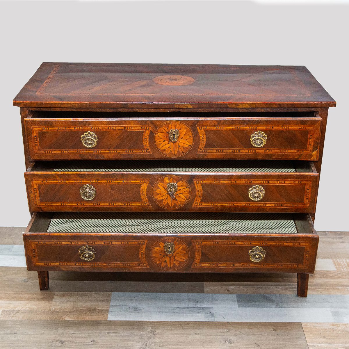 Cassettone piemontese Epoca XVIII secolo – Stile Luigi XVI-photo-4