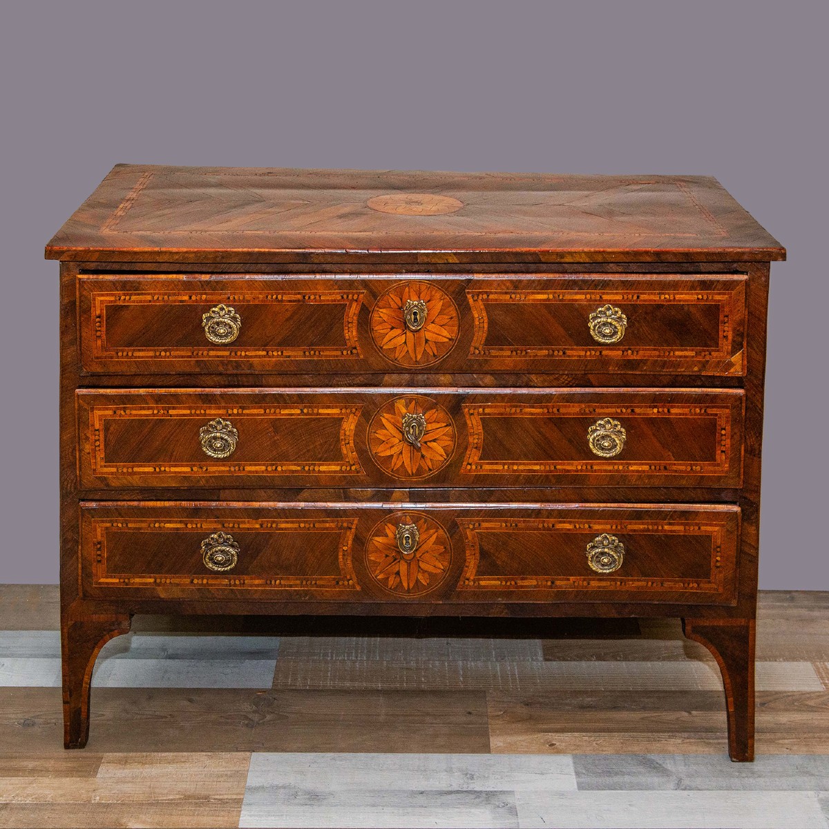 Cassettone piemontese Epoca XVIII secolo – Stile Luigi XVI