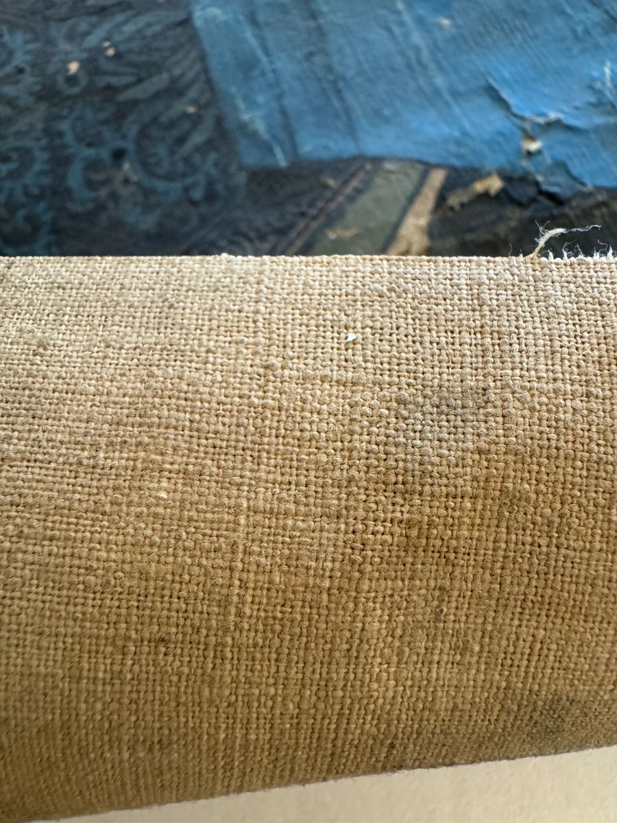 Dipinto su seta – Ritratto di antenati, Cina, inizi XX secolo-photo-2