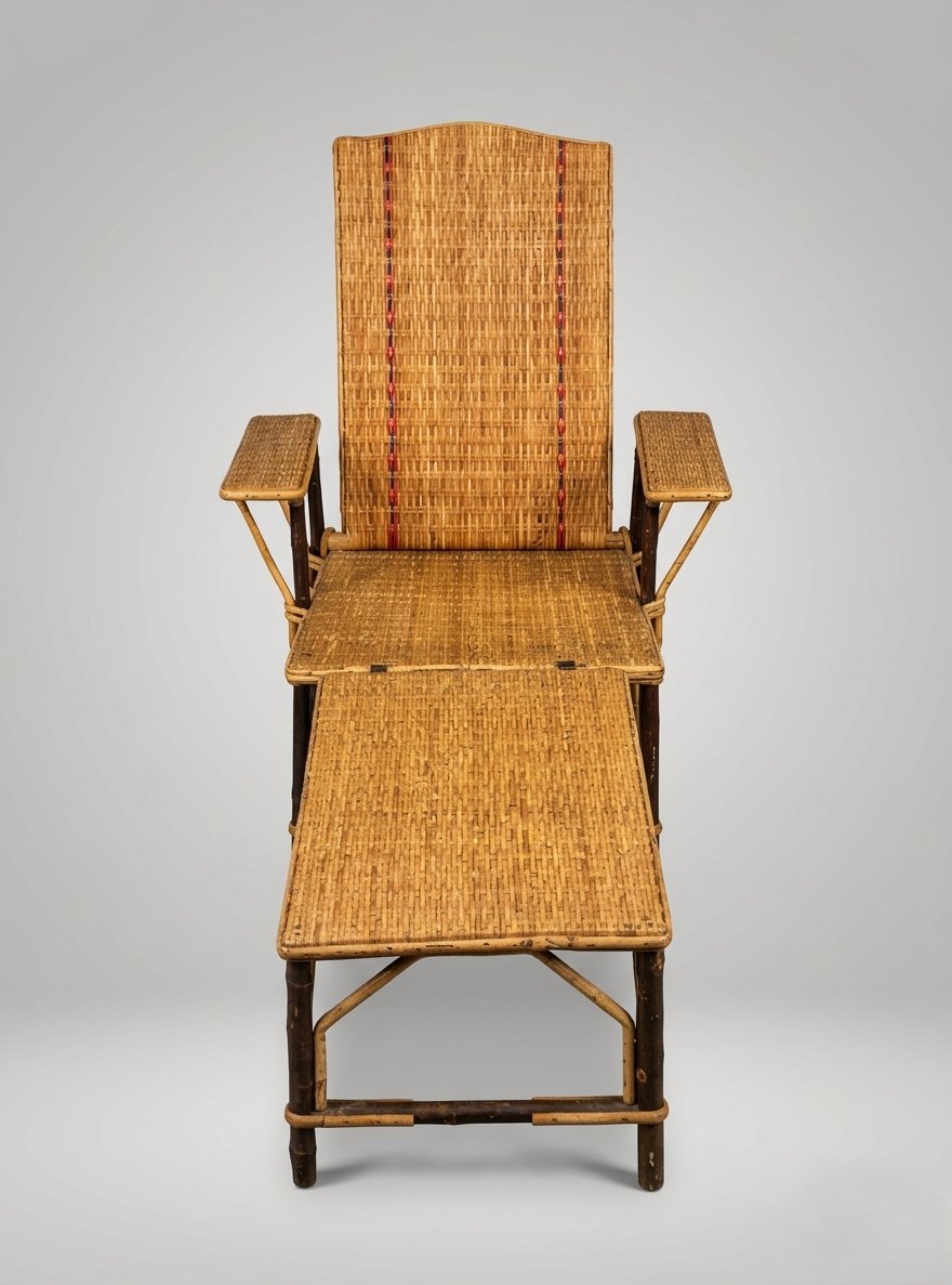 Chaise longue da giardino, Francia, 1930-1940-photo-2