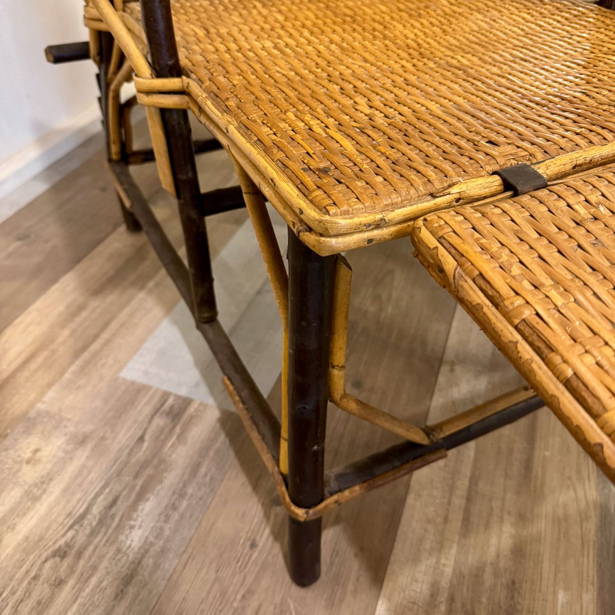 Chaise longue da giardino, Francia, 1930-1940-photo-3