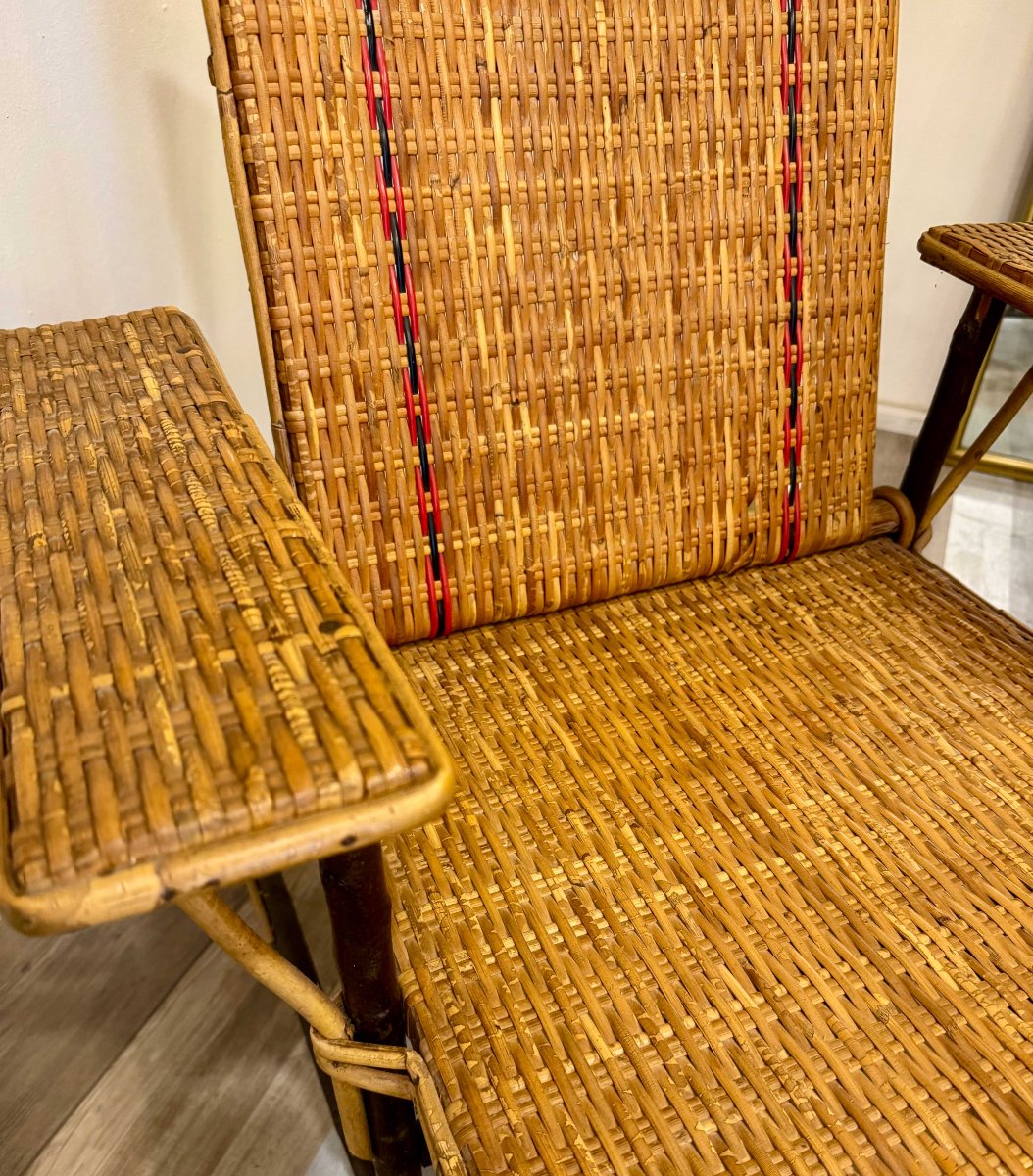 Chaise longue da giardino, Francia, 1930-1940-photo-1