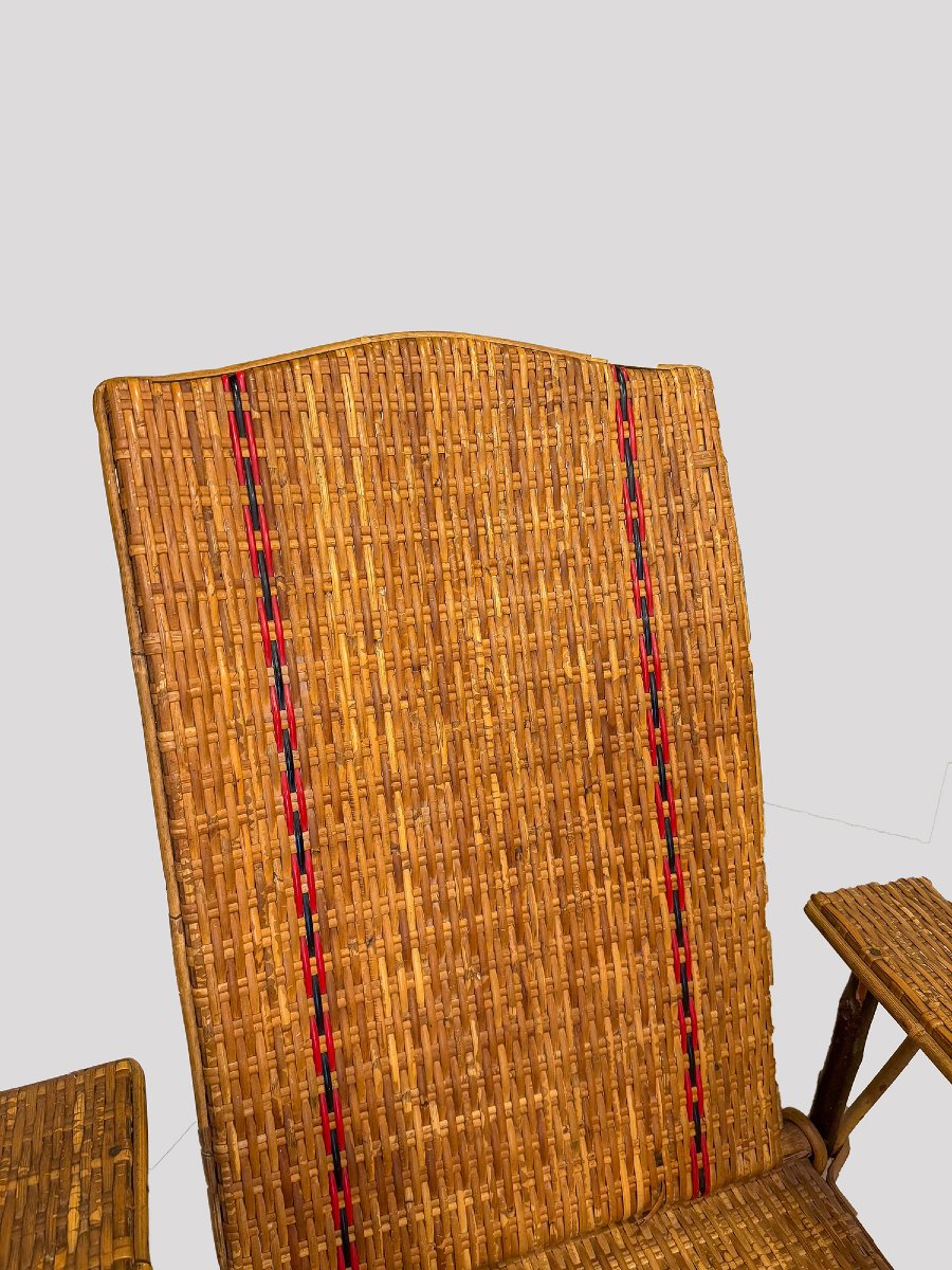 Chaise longue da giardino, Francia, 1930-1940-photo-2