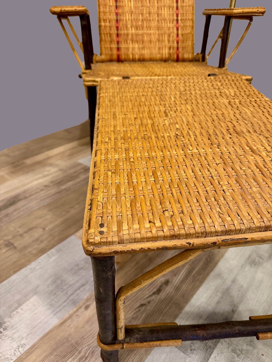 Chaise longue da giardino, Francia, 1930-1940-photo-7