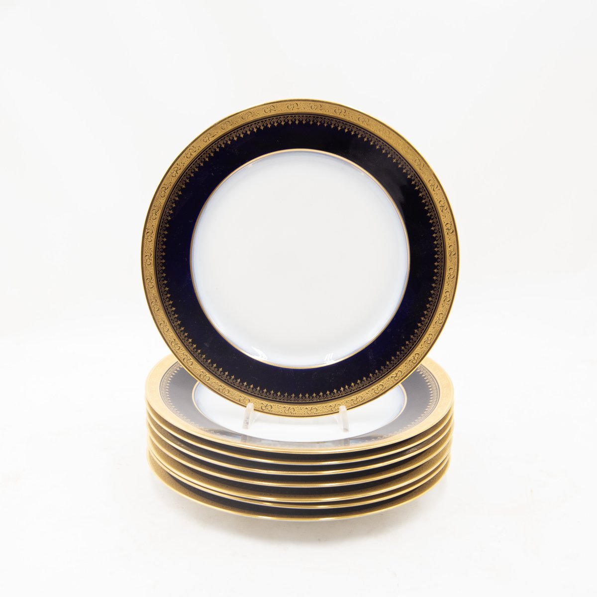 Servizio da Tavola Limoges "Blu Cobalto e Oro", XX secolo-photo-2