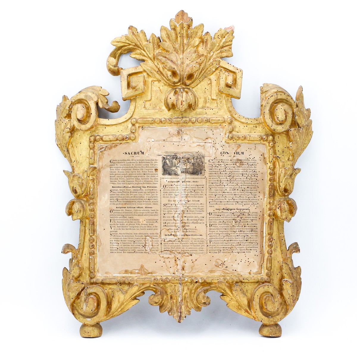 Cartagloria,Epoca Luigi XVI, XVIII secolo