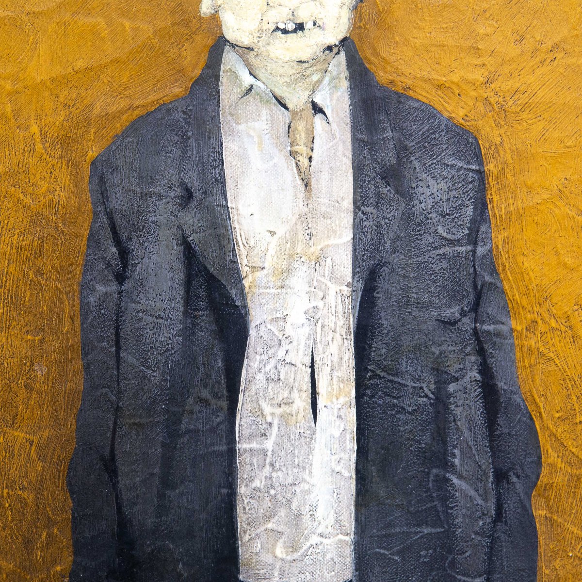 Giancarlo Cori – “Dopo l’alluvione”, olio su tela, firmato, 1968-photo-5
