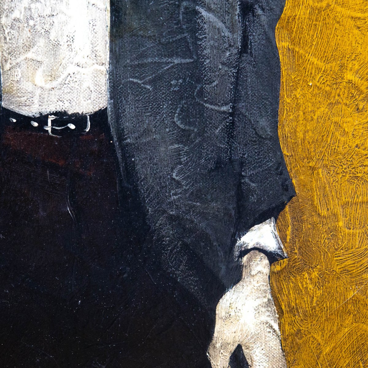 Giancarlo Cori – “Dopo l’alluvione”, olio su tela, firmato, 1968-photo-6