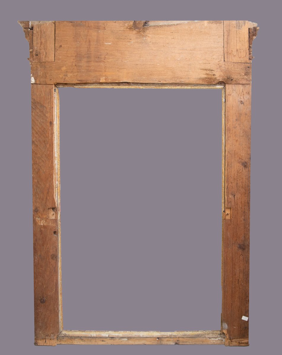 Cornice Neoclassica  legno laccato,Epoca: XVIII secolo-photo-4