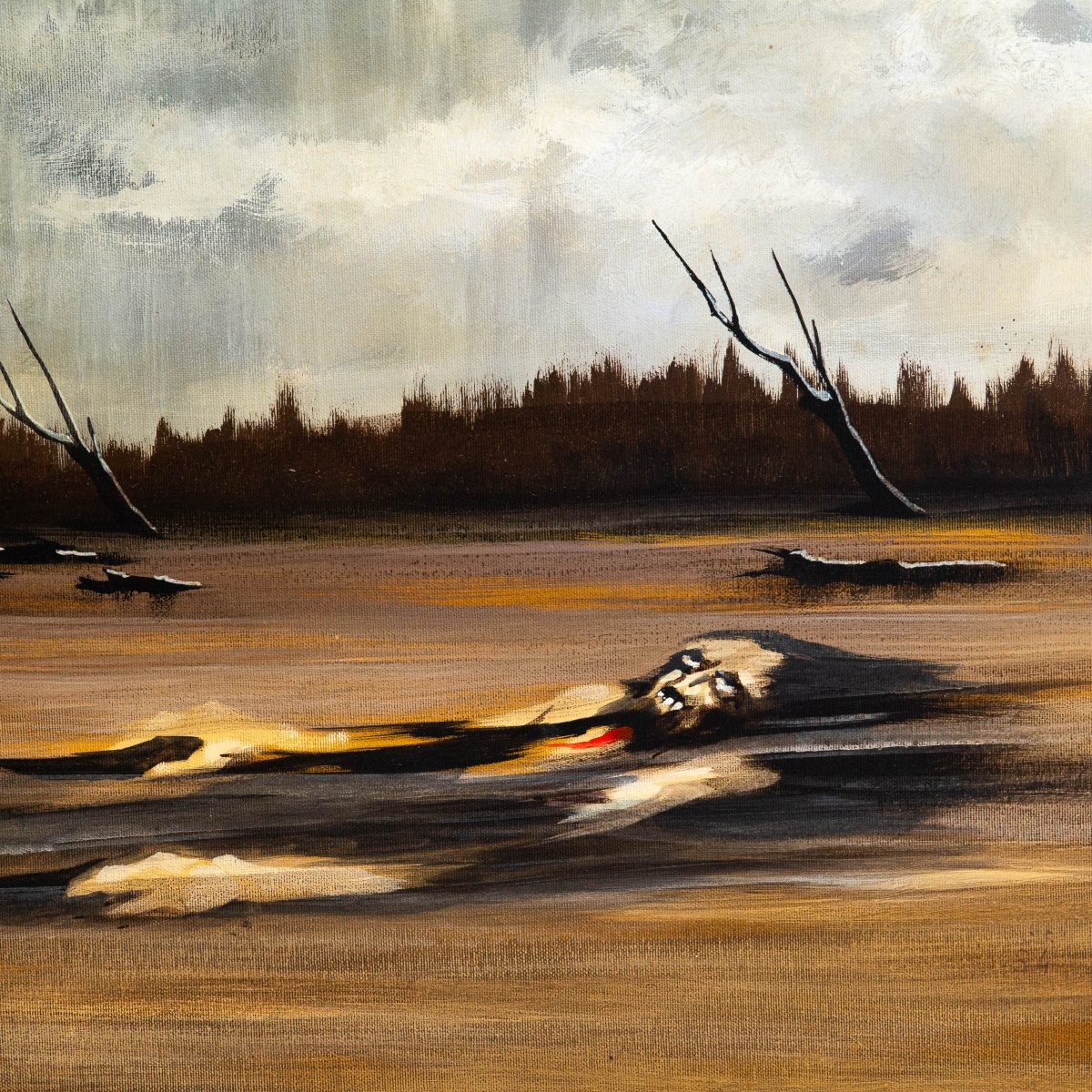 Giancarlo Cori, "Buonconte da Montefeltro", firmato, 1984-photo-3