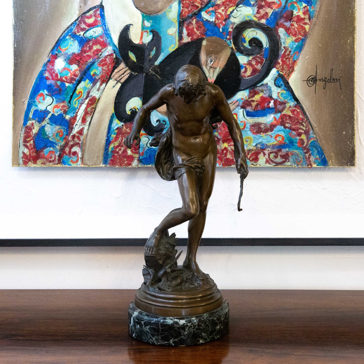 Eugène Quinton (Francia, 1853–1892) – “Giovane Arciere”, 1888-photo-1