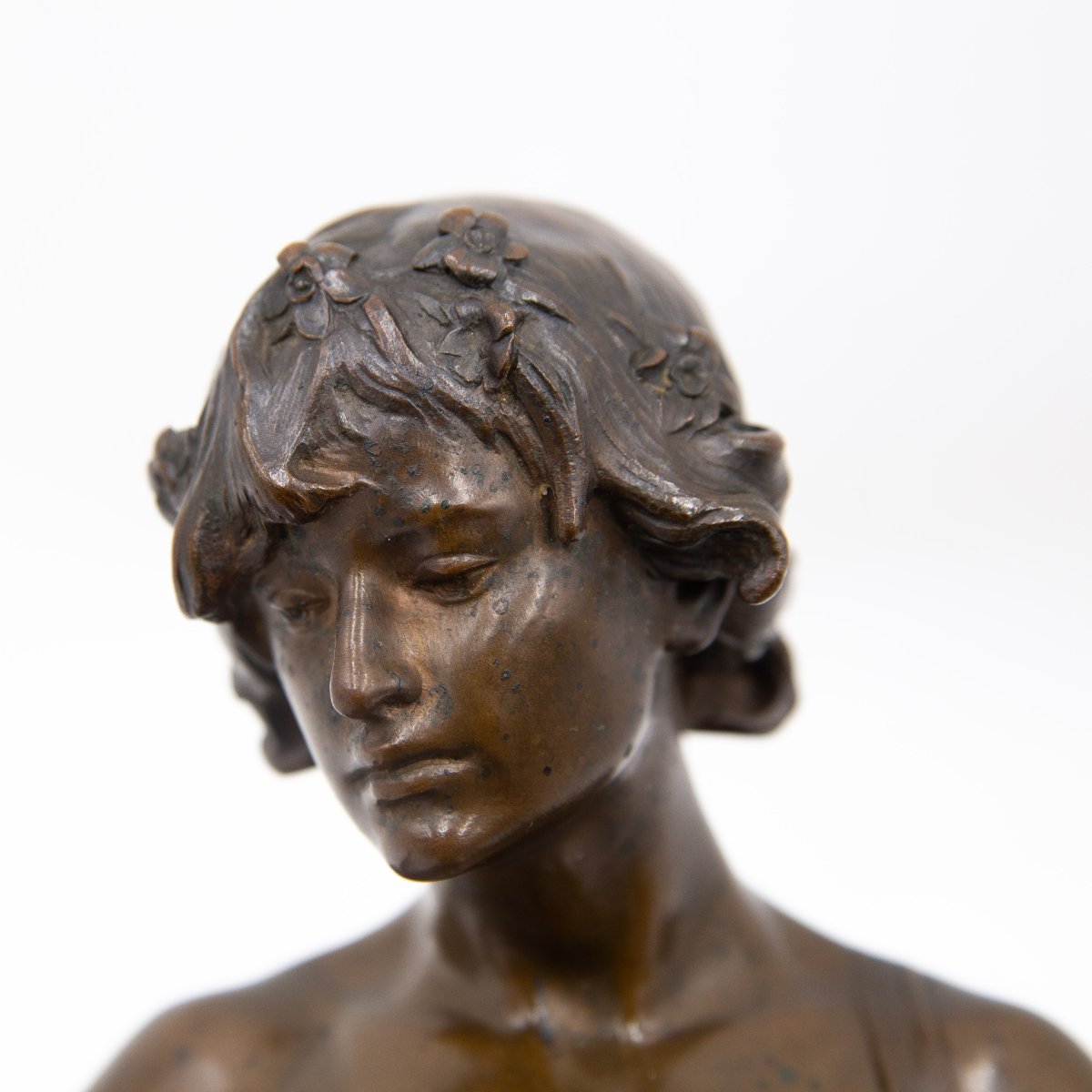 Eugène Quinton (Francia, 1853–1892) – “Giovane Arciere”, 1888-photo-7