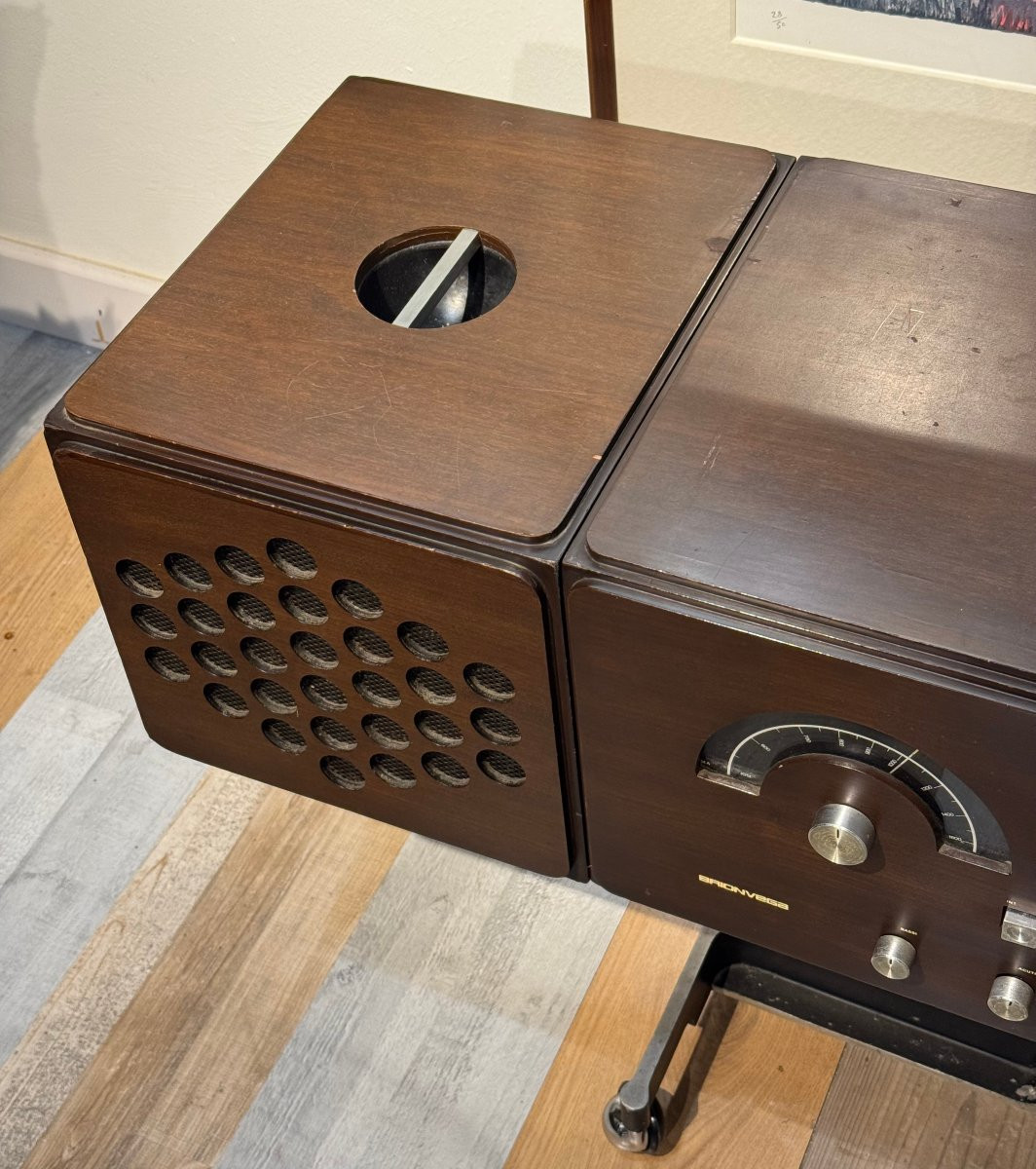 Stereo RR-126 radio di Pier Giacomo & Achille Castiglioni per Brionvega, anni '60-photo-4