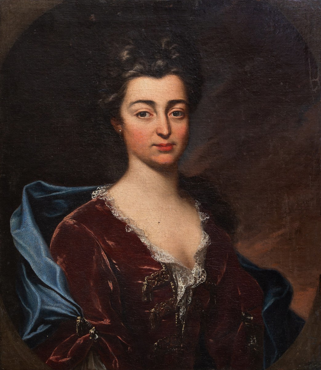 Ritratto di Nobildonna, olio su tela, Epoca XVIII Secolo